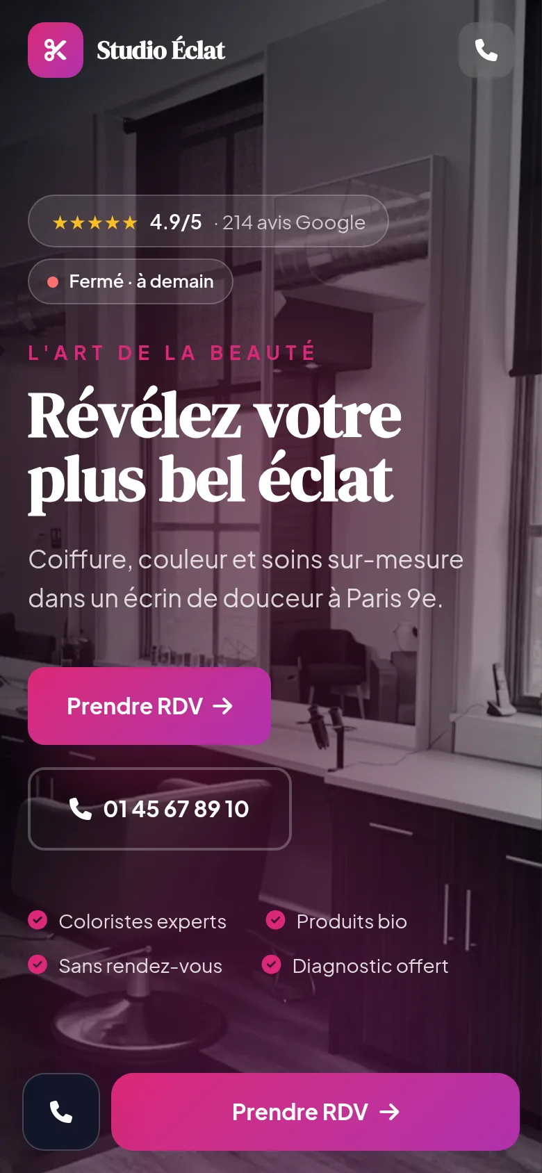 Version mobile